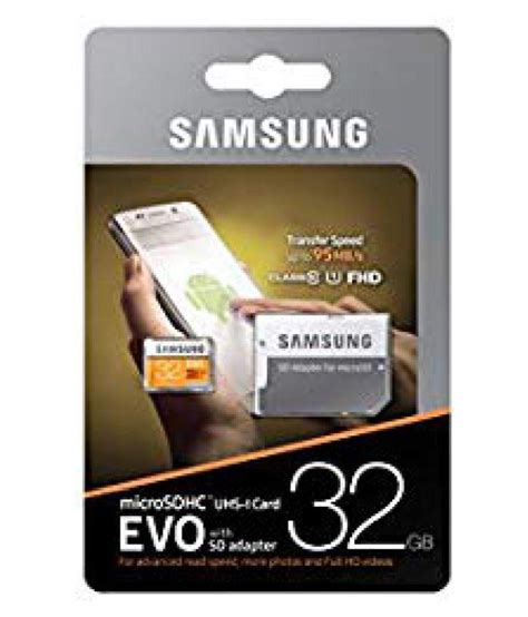 Samsung 32GB Class 10 Memory Card Price List 